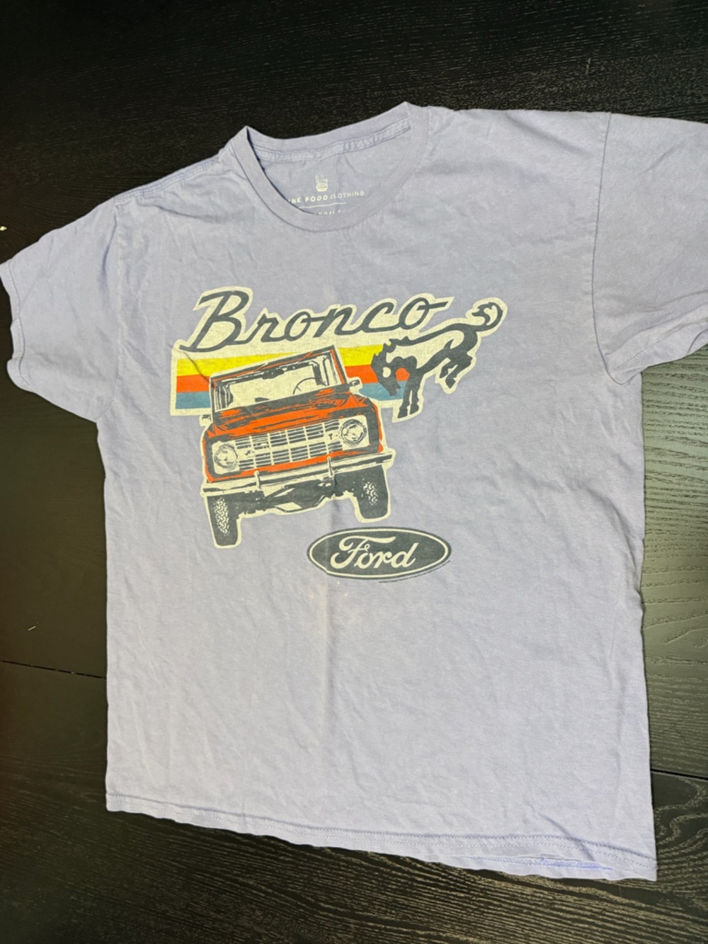 Junk Food Clothing Light Purple Bronco Ford Graphic Tee